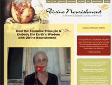 Tablet Screenshot of divinenourishment.net